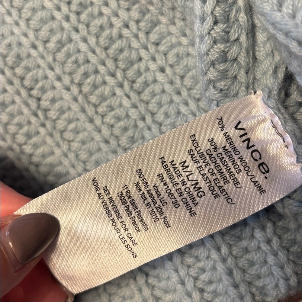 BNWT VINCE lofty ribbed bolero - Picture 5 of 8